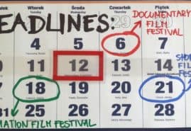 DEADLINE W STYCZNIU, CZYLI NA JAKIE FESTIWALE ZGŁOSIĆ SWÓJ FILM KRÓTKOMETRAŻOWY