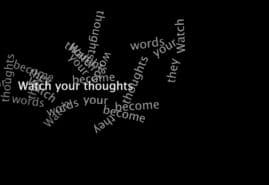 WATCH YOUR THOUGHTS, dir. 